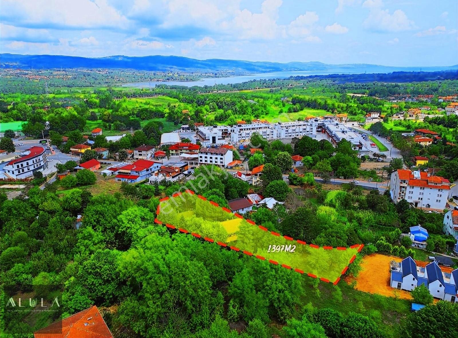 Kartepe Maşukiye'de Satılık %40 İmarlı 1400m2 Muhteşem Arsa