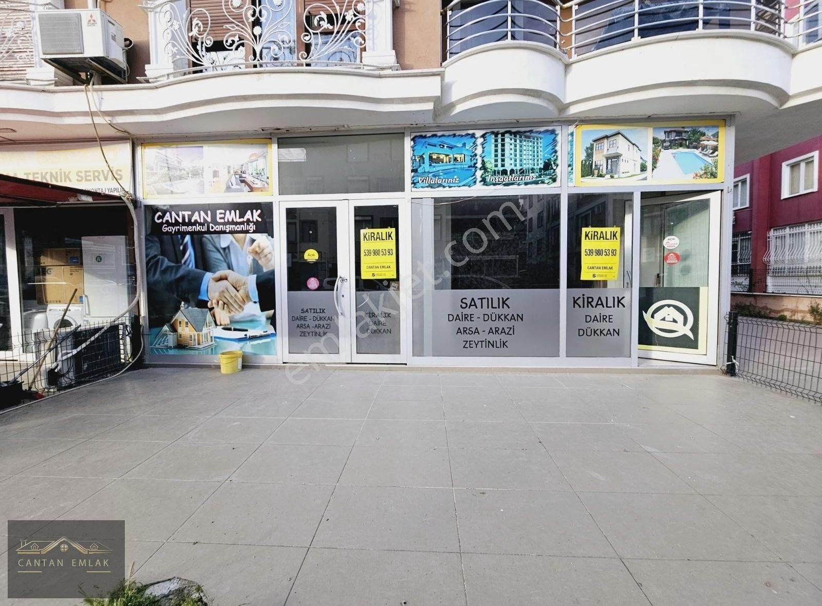 Cantan Emlaktan Akçay Altınkumda Pazar Caddesi Üzeri Dükkan