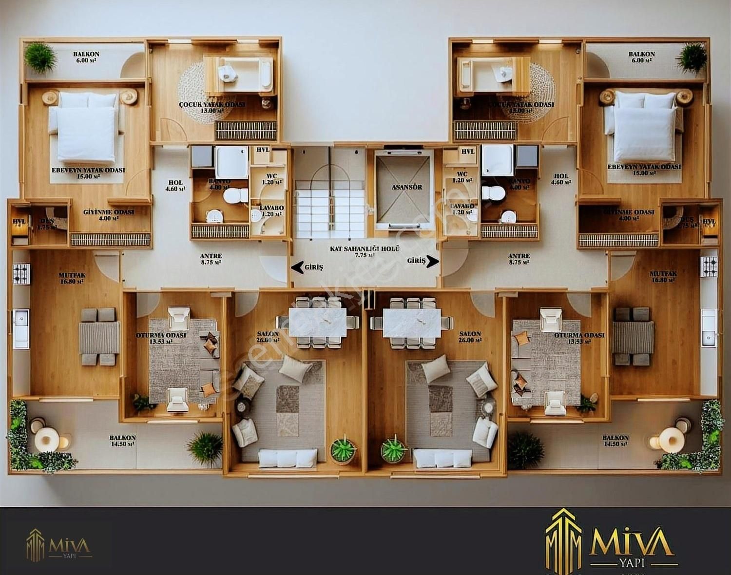 Miva Nefes - 2 // Lüks Site // Özel Proje