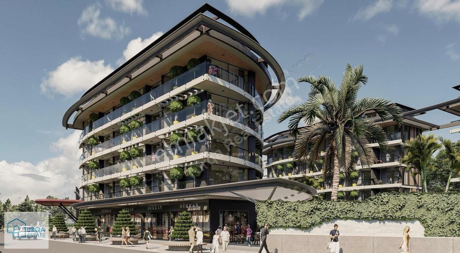 Alanya Oba Downtown Best Home Projesinde Satılık Daire - Görsel 13