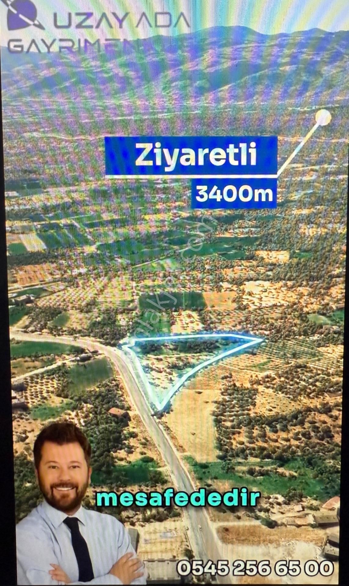 Bozdoğan Ziyaretli Mah. Köşe Parsel Anayol Cepheli Tarla Satılık