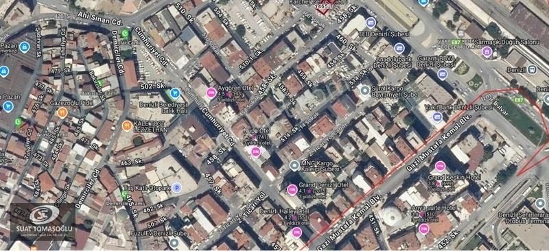 İzmir Bulvarı Cepheli Satılık Ticari Alan