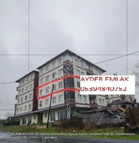 Arnavutköy Taşoluk Adnan Menderes Mah De Havalimanına Yakın Satılık 135 M² 3+1 – 1. Kat Daire