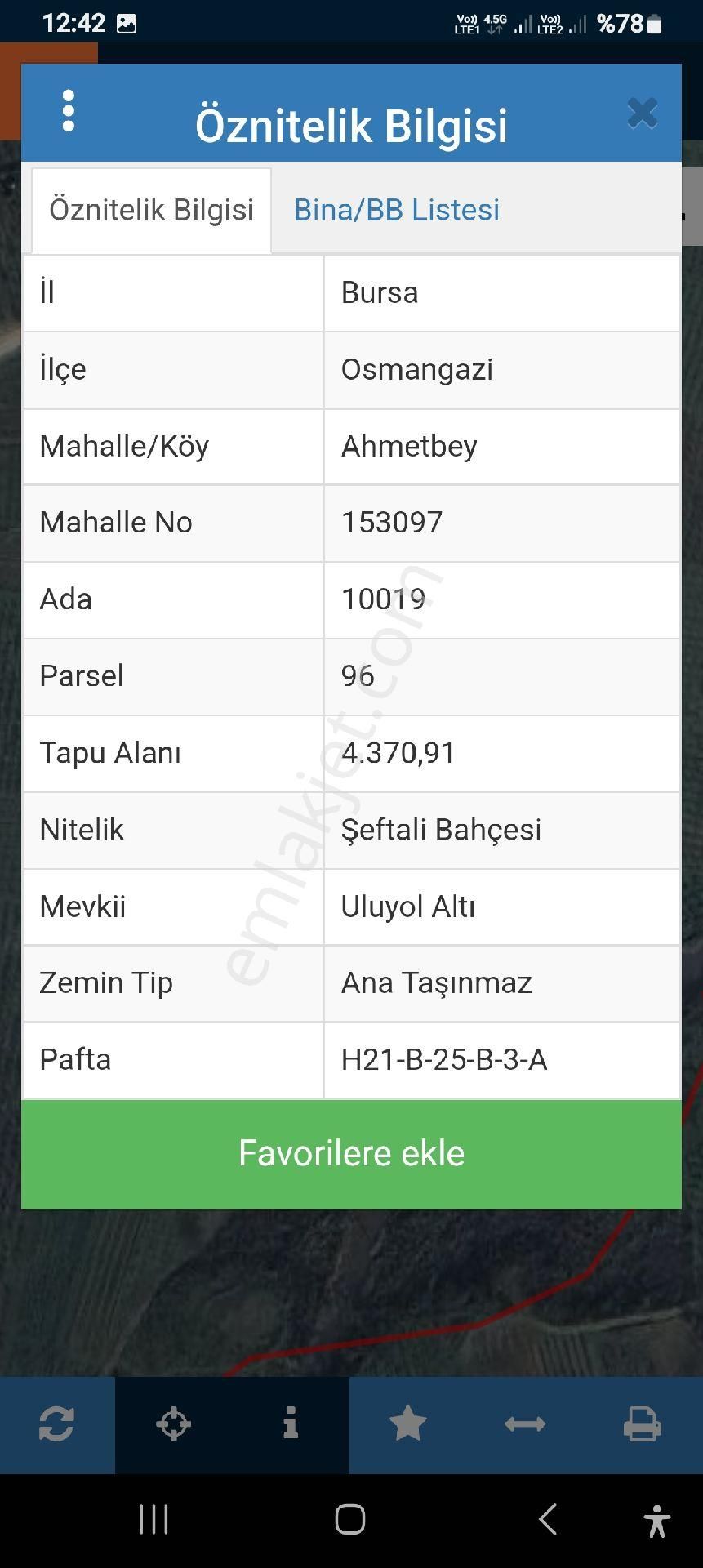 Elmas Gayrimenkul Den Ahmetbeyde Kaçırılmayacak Fırsat Armut Bahçesi - Görsel 7