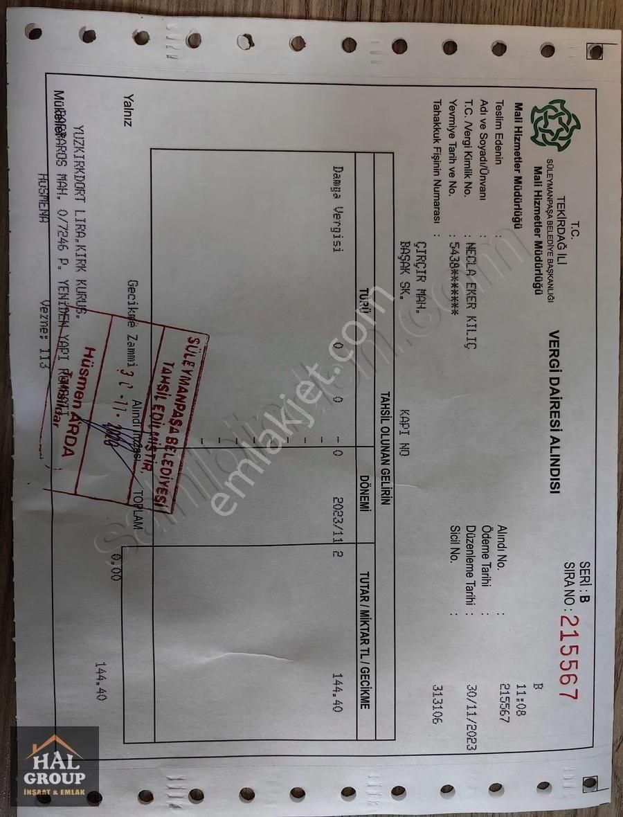 ╭╯hâl Group╰╮merkezi Konumda Araç Takasına Uygun Arsa!