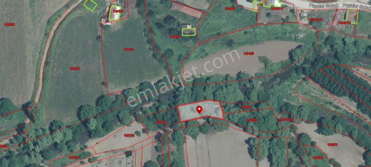 İnceoğlundan Paşalar'da Dereye Sıfır 528m² İmarlı Satılık Bahçe - Görsel 2