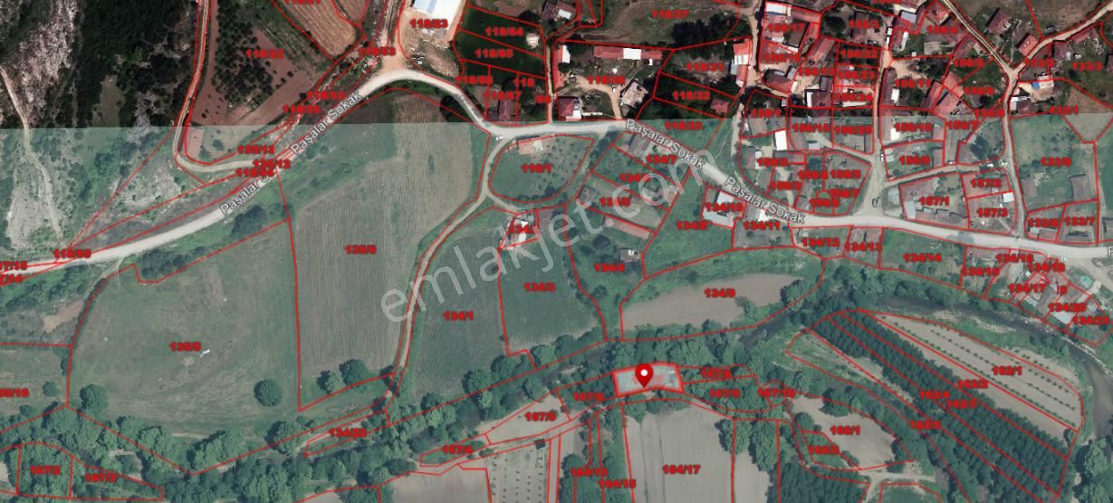İnceoğlundan Paşalar'da Dereye Sıfır 528m² İmarlı Satılık Bahçe - Görsel 3