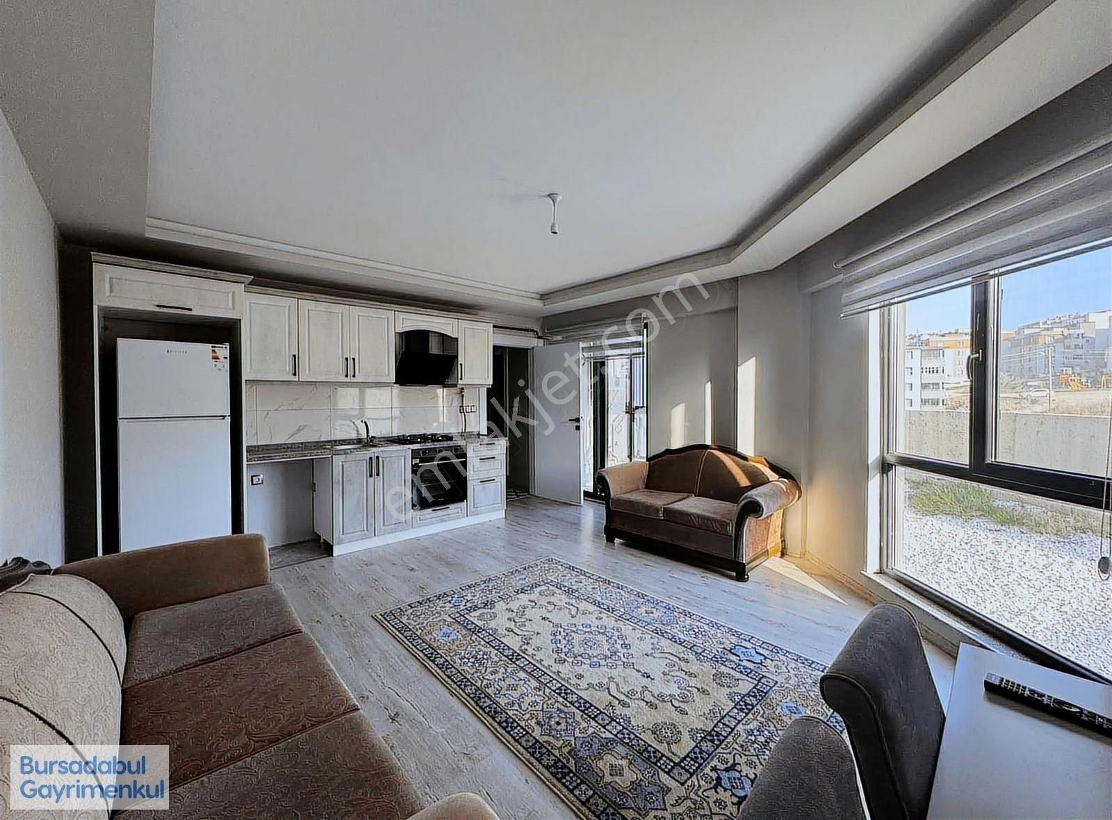 Bursadabul'dan Adalet Mah. 1+1 Kiralık Eşyalı Daire