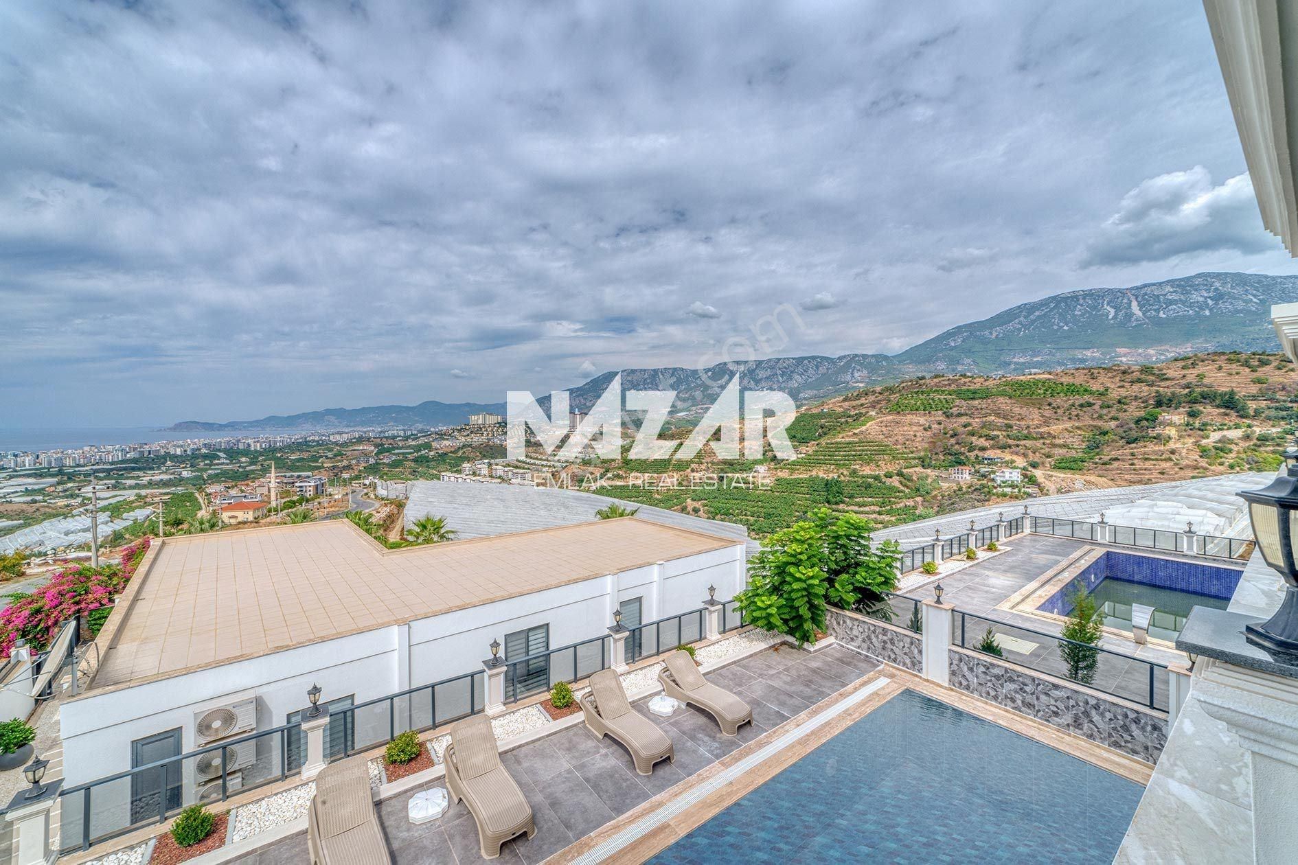 Alanya Kargıcak’ta Satılık Deniz Manzaralı 4+1 Tripleks Lüks Villa - Görsel 34