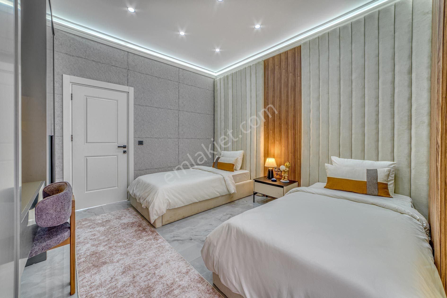 Alanya Kargıcak’ta Satılık Deniz Manzaralı 4+1 Tripleks Lüks Villa - Görsel 23