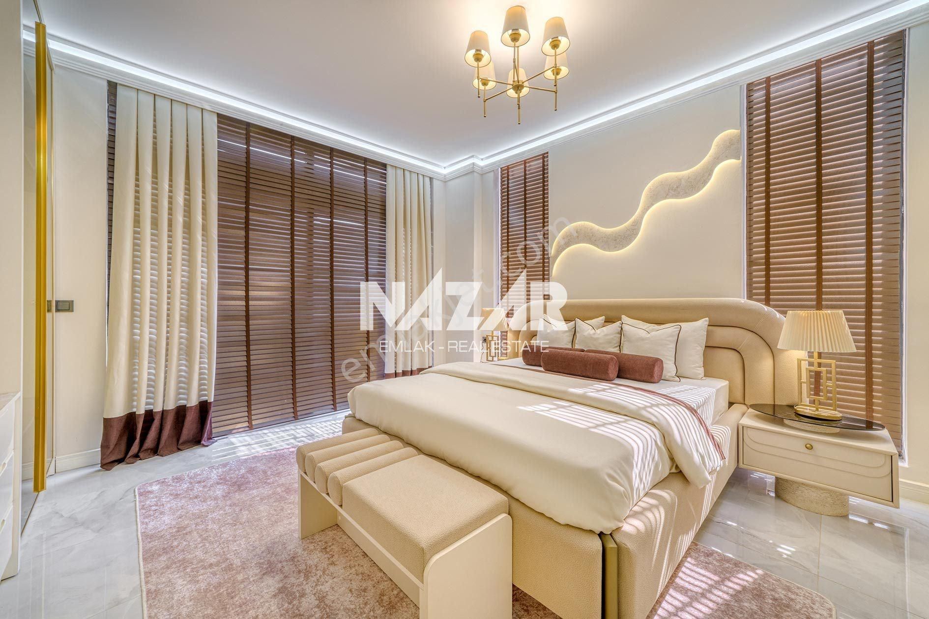 Alanya Kargıcak’ta Satılık Deniz Manzaralı 4+1 Tripleks Lüks Villa - Görsel 12