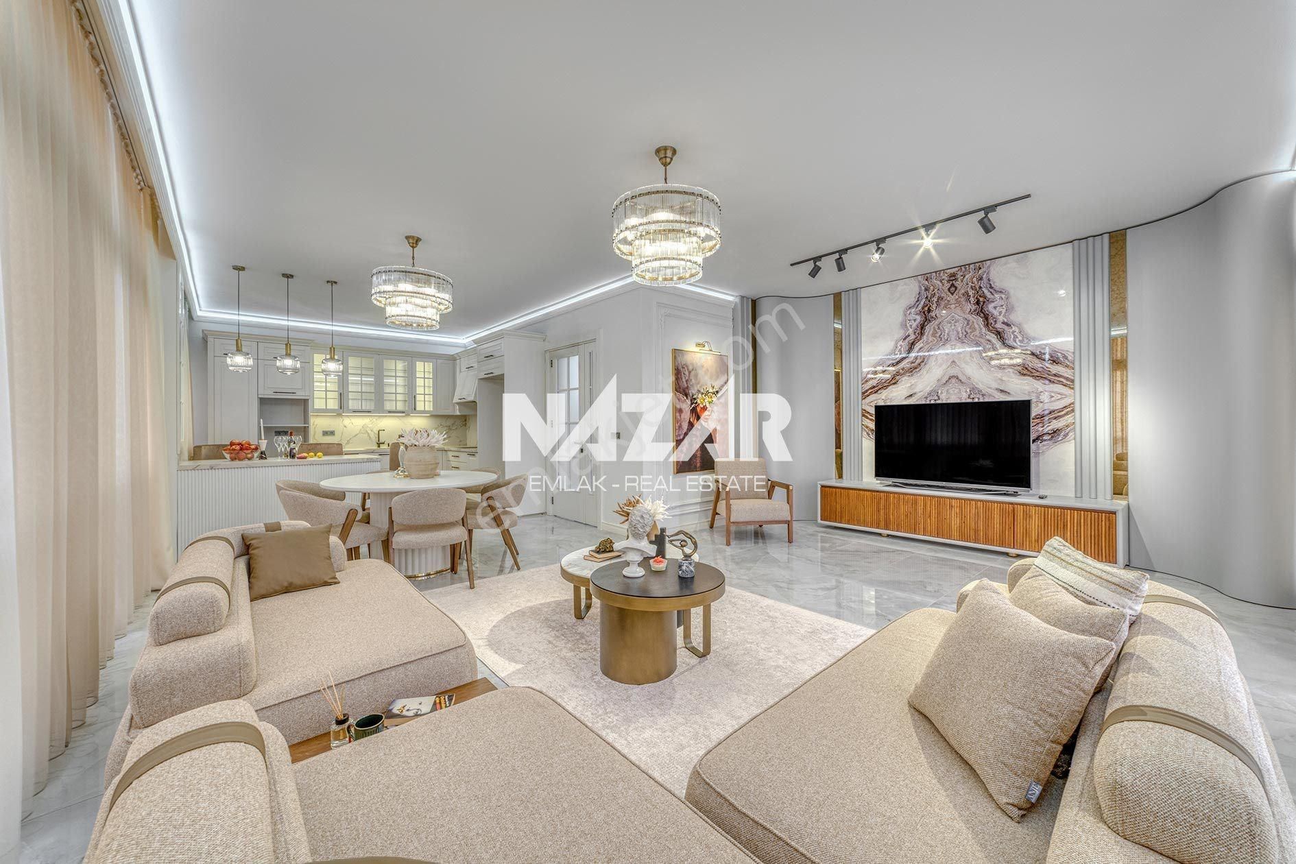 Alanya Kargıcak’ta Satılık Deniz Manzaralı 4+1 Tripleks Lüks Villa - Görsel 16