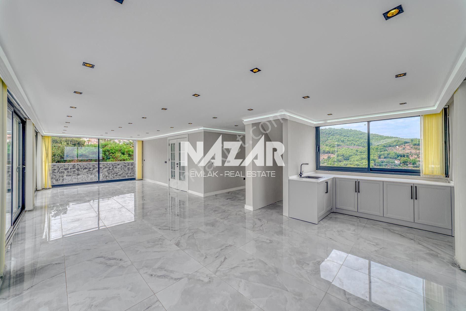 Alanya Kargıcak’ta Satılık Deniz Manzaralı 4+1 Tripleks Lüks Villa - Görsel 5