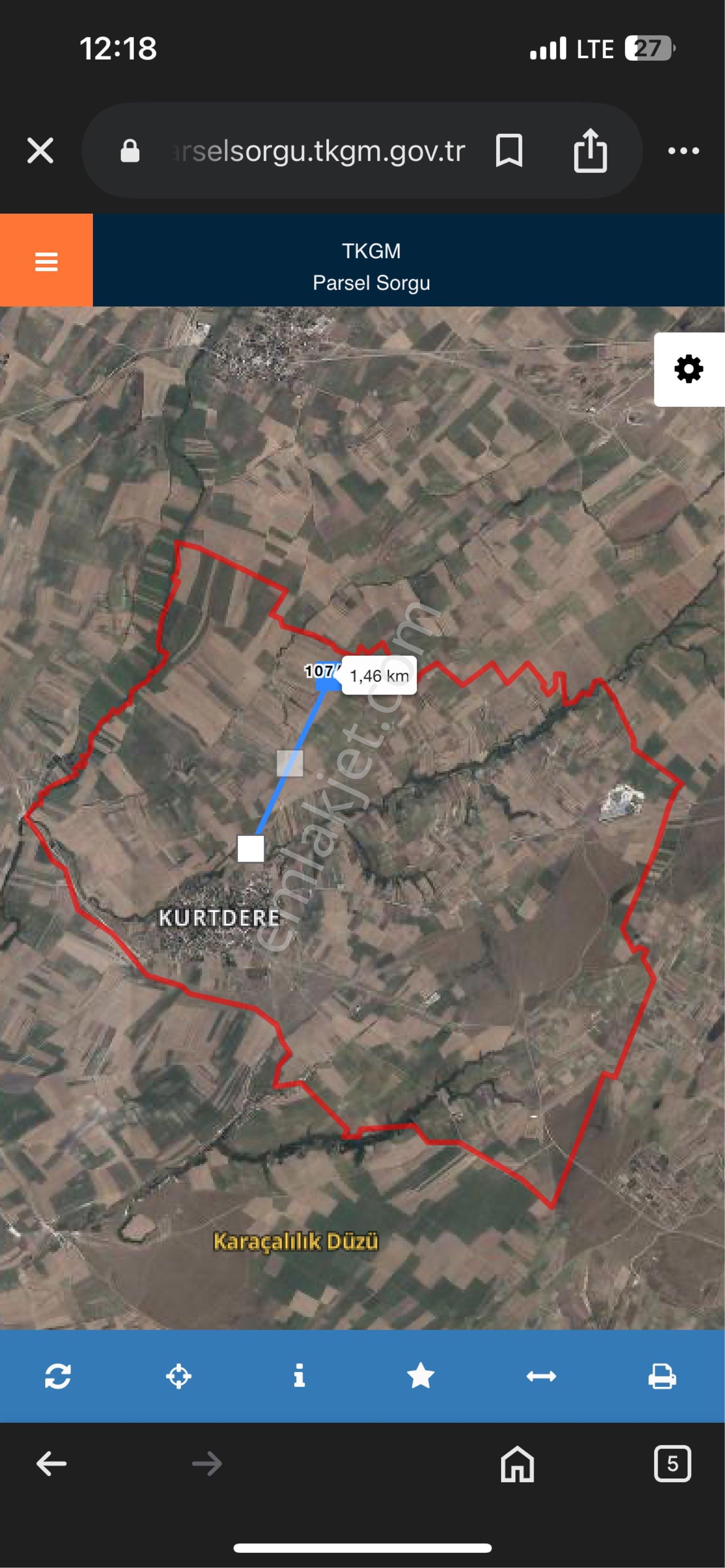 Saray Kurtderede Sahibinden 281m2 Satılık Hisse Uygun Fiyat