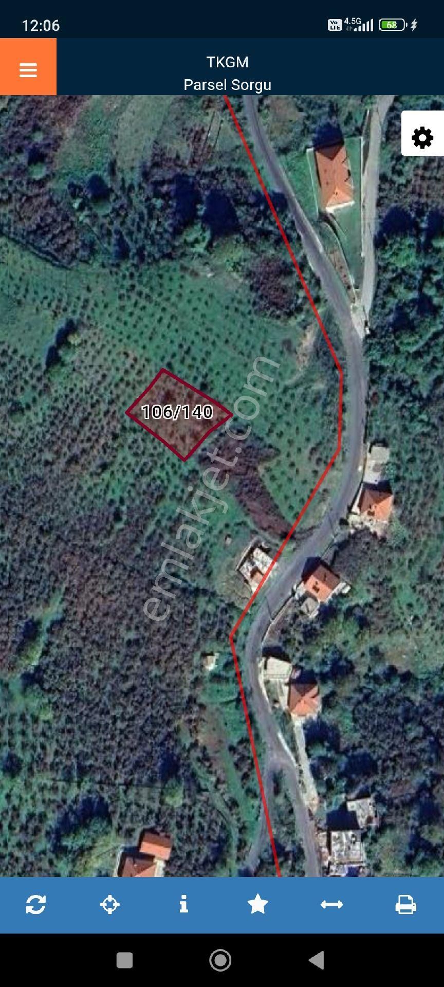Kepez Emlak'tan Kdz Ereğli Terzi Köyünde Satılık 736 M2 Tarla...