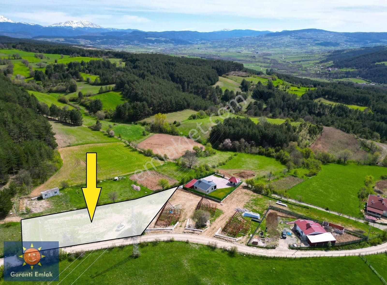 ▒garanti Emlak'tan, Merkeze 10 Km, Asfalt Kenarı, 1.444 M² Arsa▒ - Görsel 35