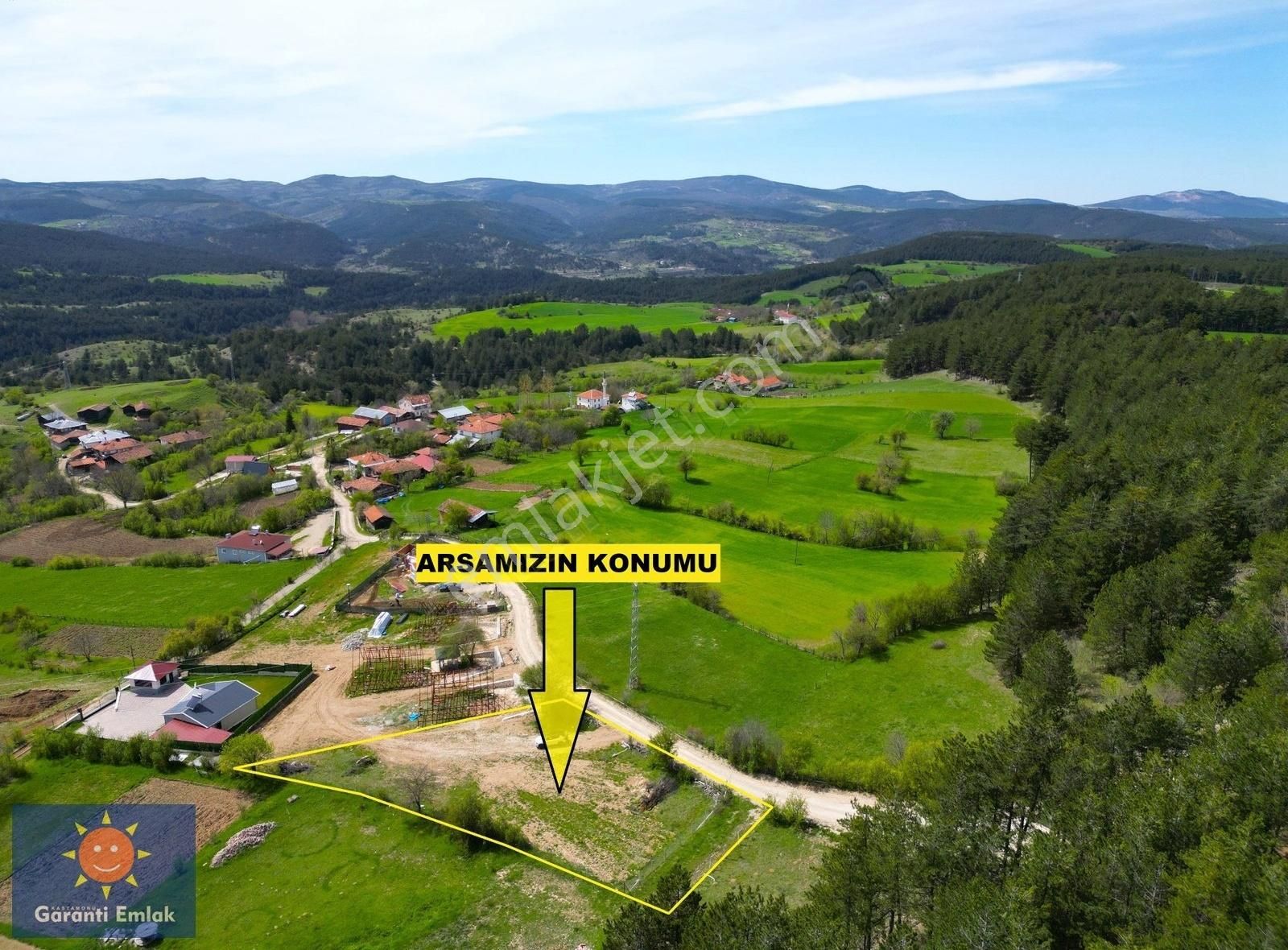 ▒garanti Emlak'tan, Merkeze 10 Km, Asfalt Kenarı, 1.444 M² Arsa▒ - Görsel 19