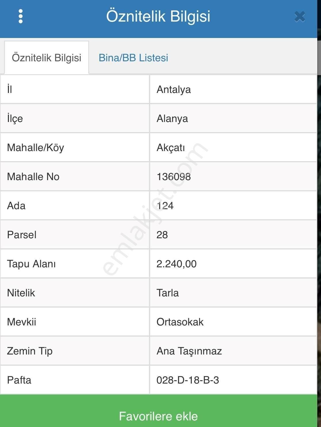 Alanya Dim Barajı Manzaralı Yatırımlık Tarla - Görsel 11