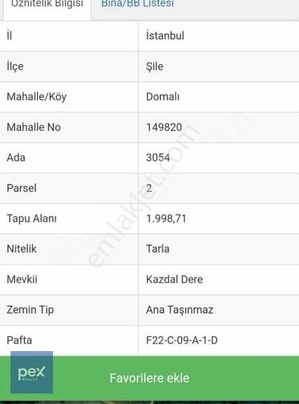 Bungalov Yapımına Uygun 1350mt2