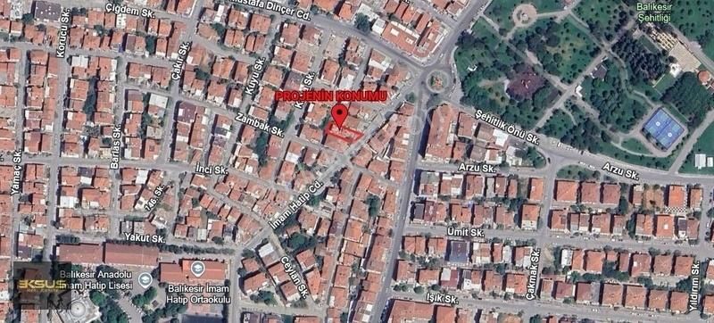 Balıkesir Karesi Alihikmetpaşa Mahallesinde Projeden Satılık 2+1