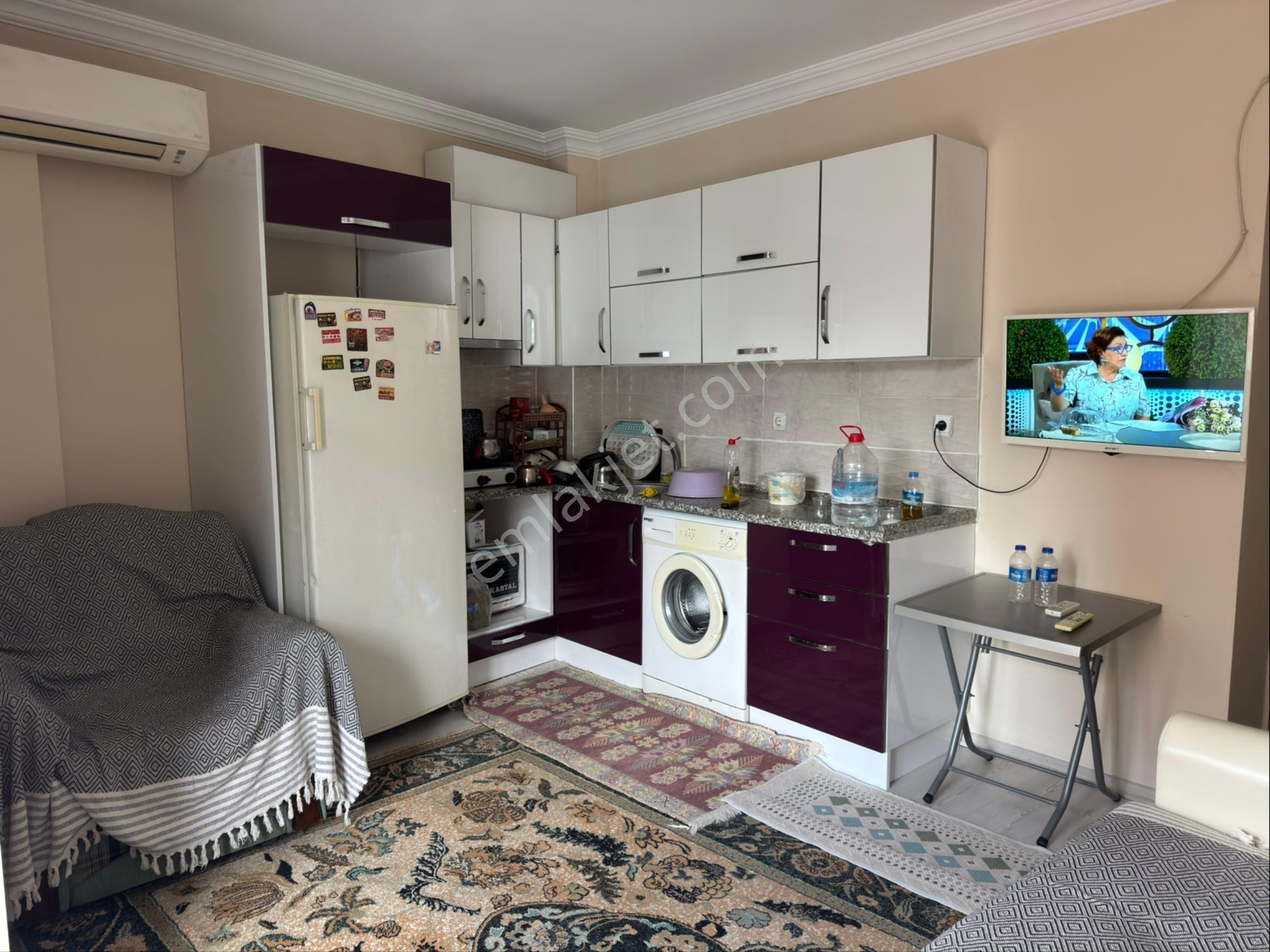 Grand Egelim Emlaktan Full Eşyalı Arakat Kiralık 1+1 Daire
