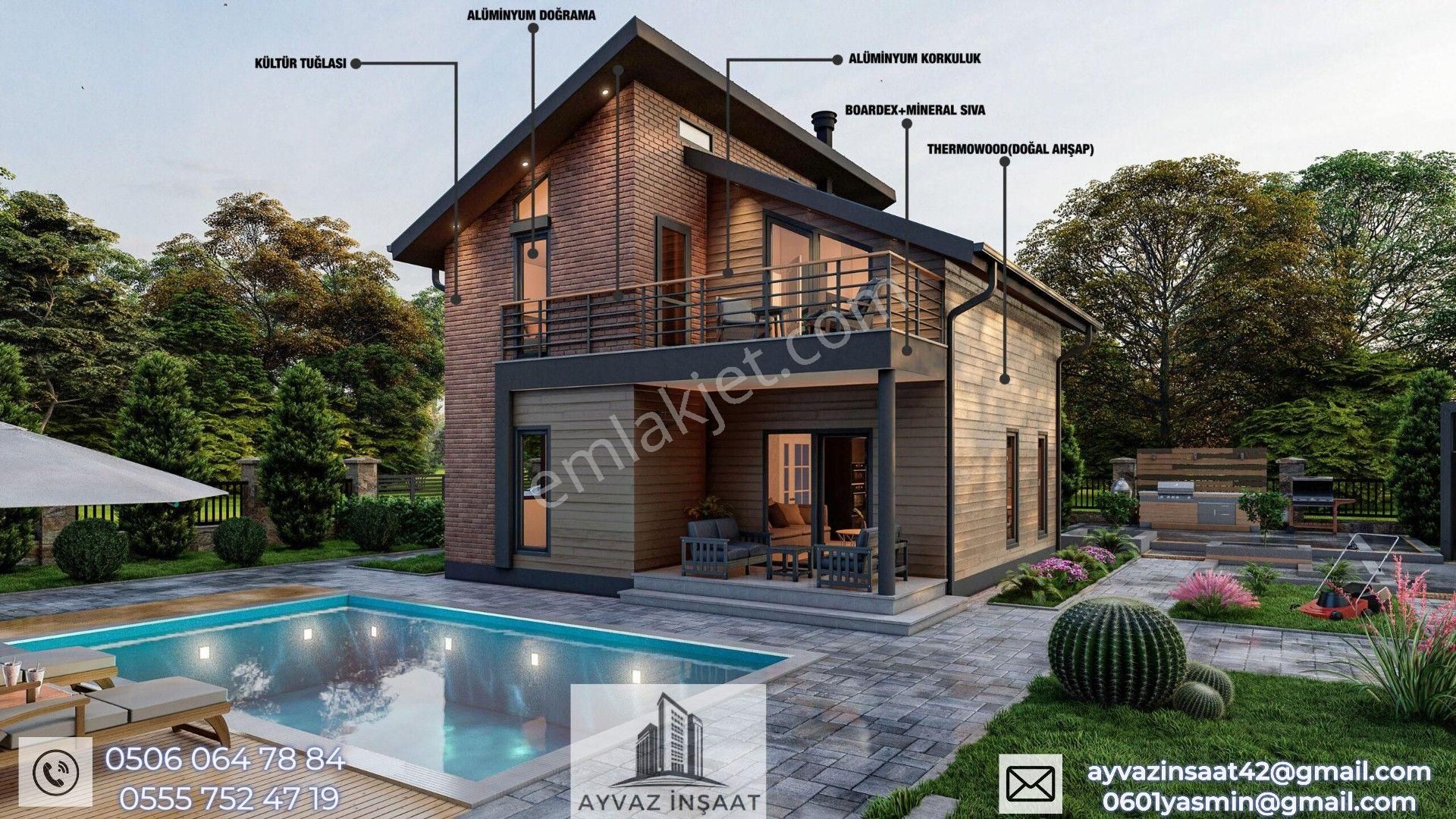 "hayallerinizdeki Evi Keşfedin: 133 M² Dubleks Prefabrik Villa"