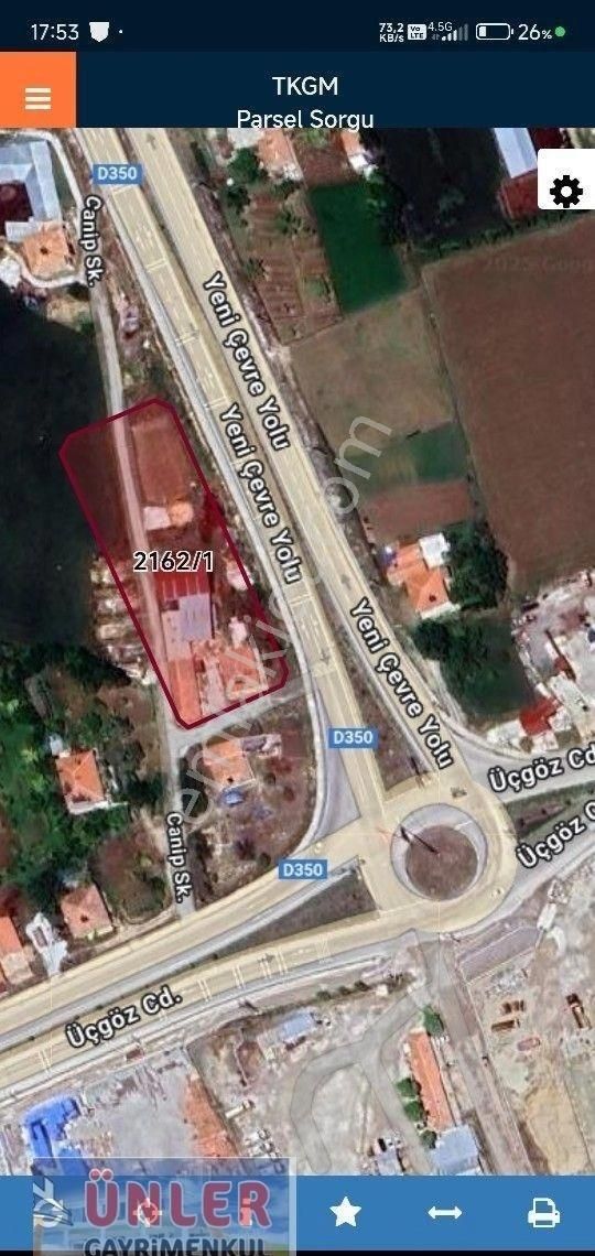 Çevre Yolunda 5 Kata İmarlı Arsa