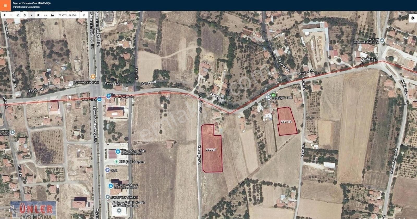 Atakent Mahallesinde Mütahite Ve Villa Ve Villa Projesine Uygun Arsalarımız