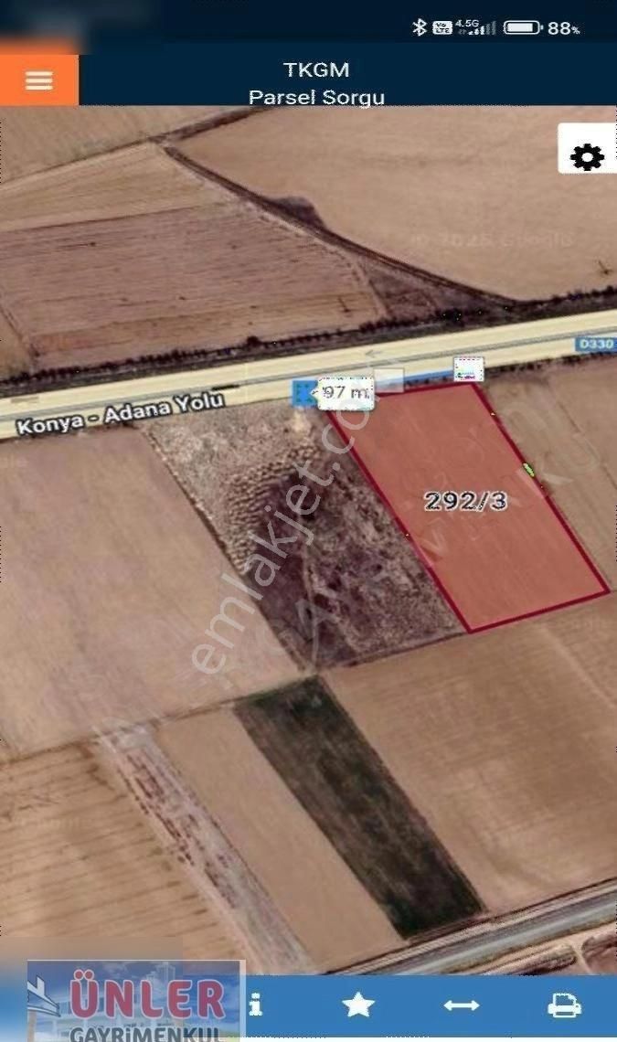 Adana Asfaltı Cepheli Satılık 16.339 Metrekare Tek Tapulu Ticari