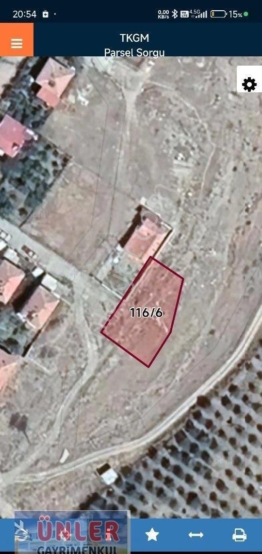 Halkapınar Merkezde Baraj 587 Metrekare Manzaralı Villa Arsası