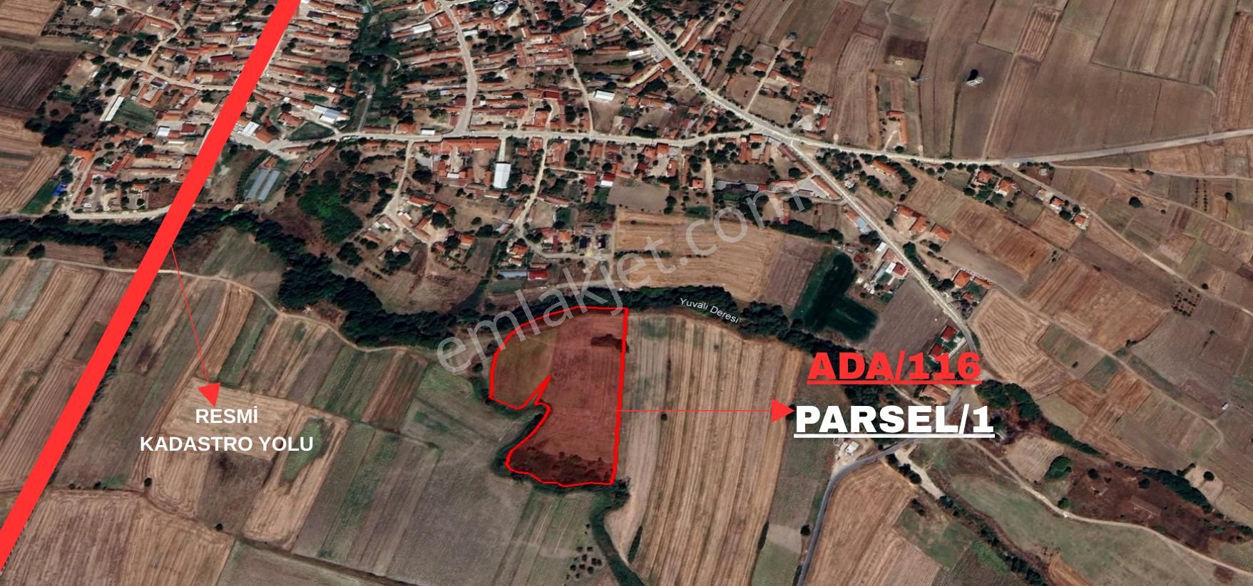 Tekirdağ Saray Göçerler'de 236m2 Yatırımlık Kupon Arsa