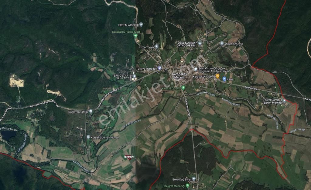 Türkiye Emlak Karacaköy'de Çap Muvfakatnameli Satılık Kupon Arsa - Görsel 18