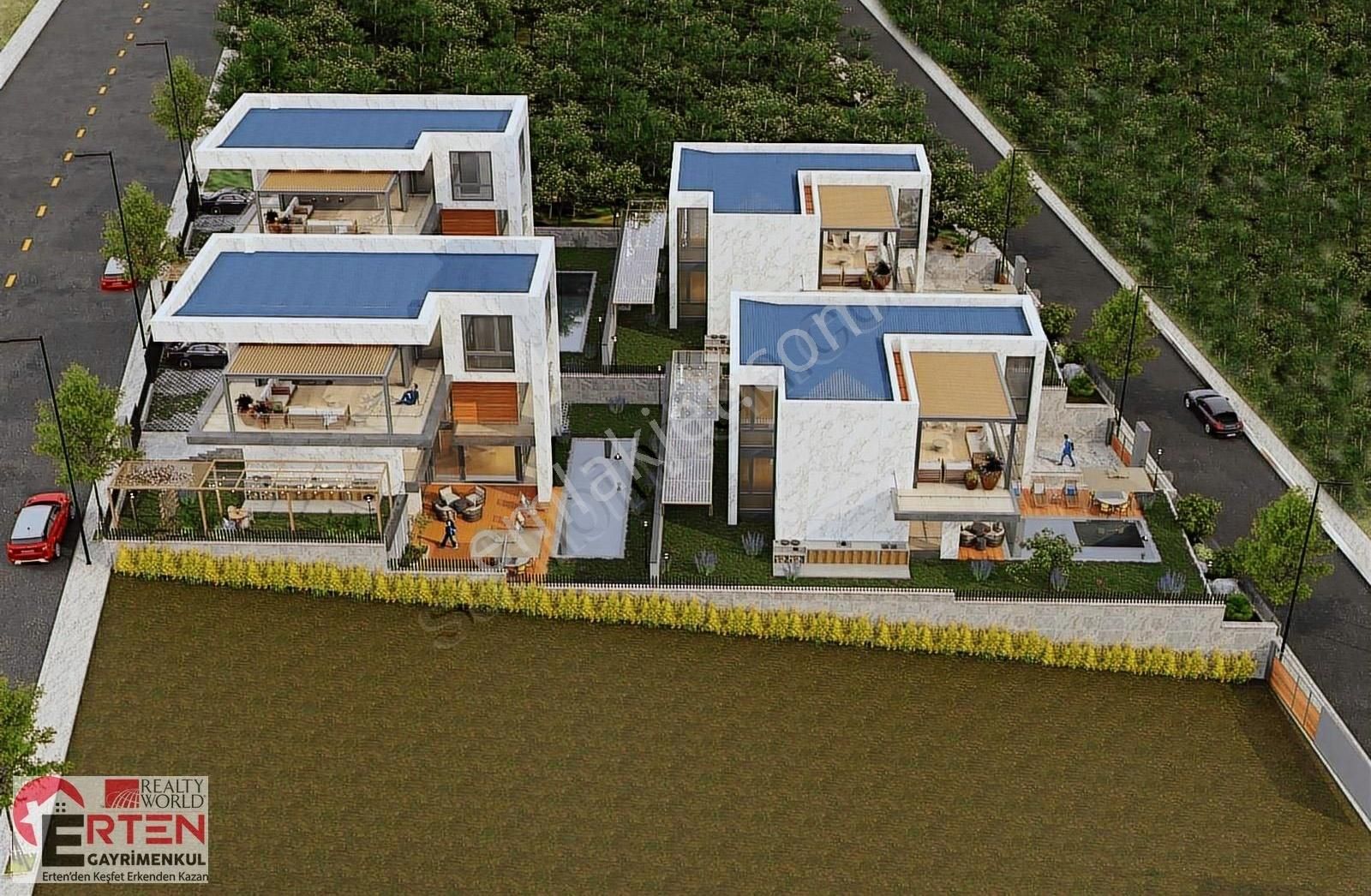 Rw Erten'den Gümüştepe'de Satılık 6+2 Özel Villa