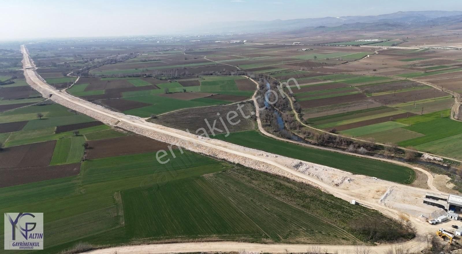 Yng Altın'dan Yenişehir Ebeköy'de Tren Yolunda Satılık Tarla - Görsel 12