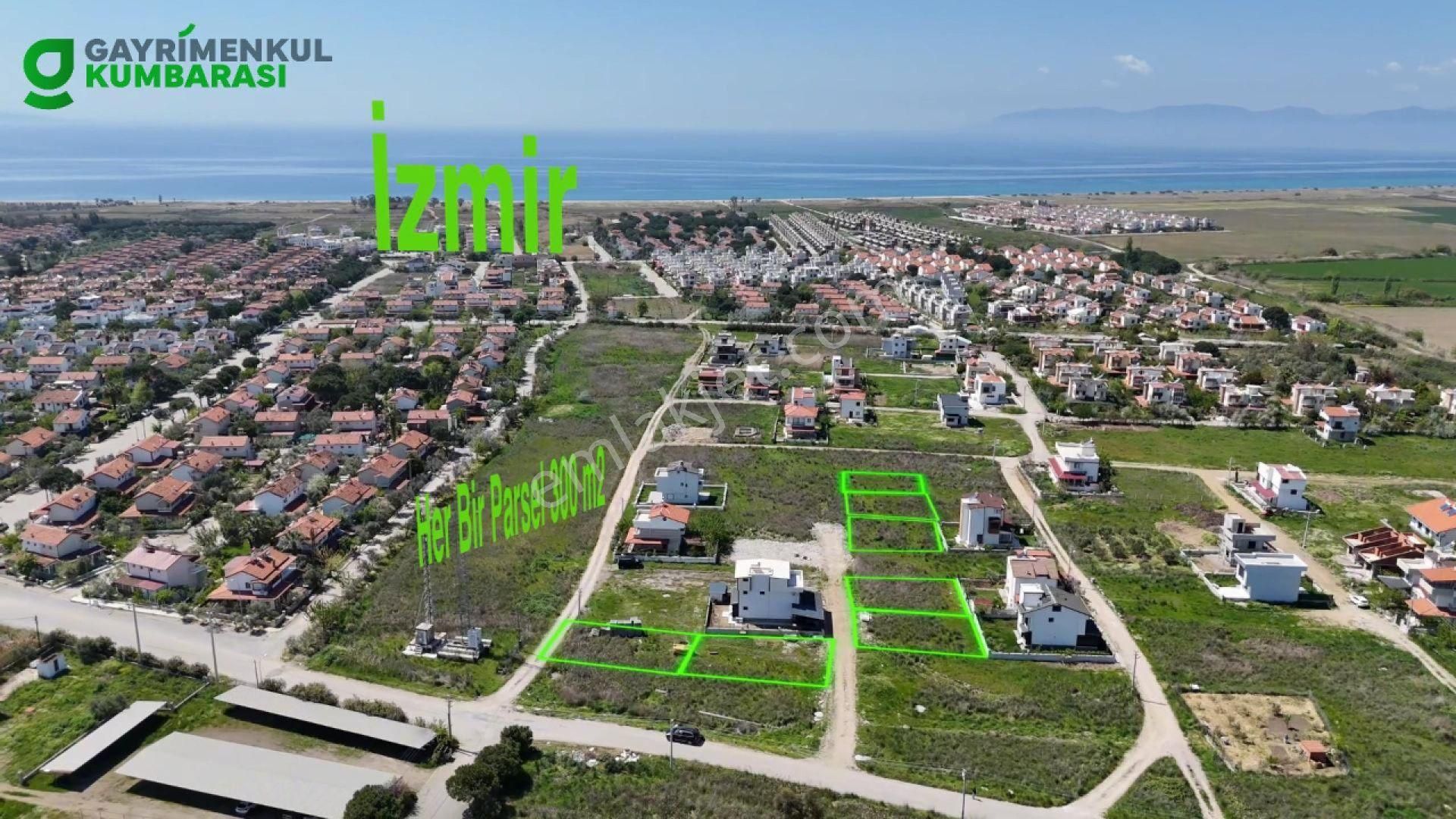 İzmir Dikili'de Denize Yürüme Mesafesinde Villa Arsaları