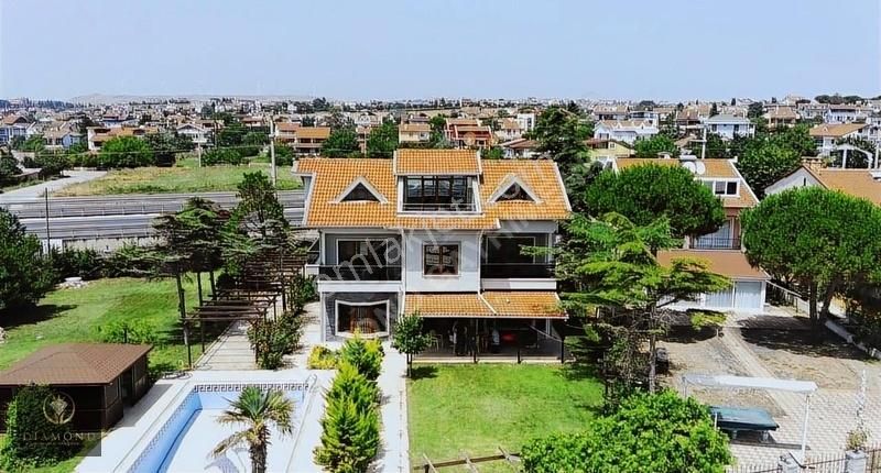 Gümüşyaka Da Denize Sıfır 8+2 Havuzlu Satılık Villa 2.000m2 Arsa - Görsel 12