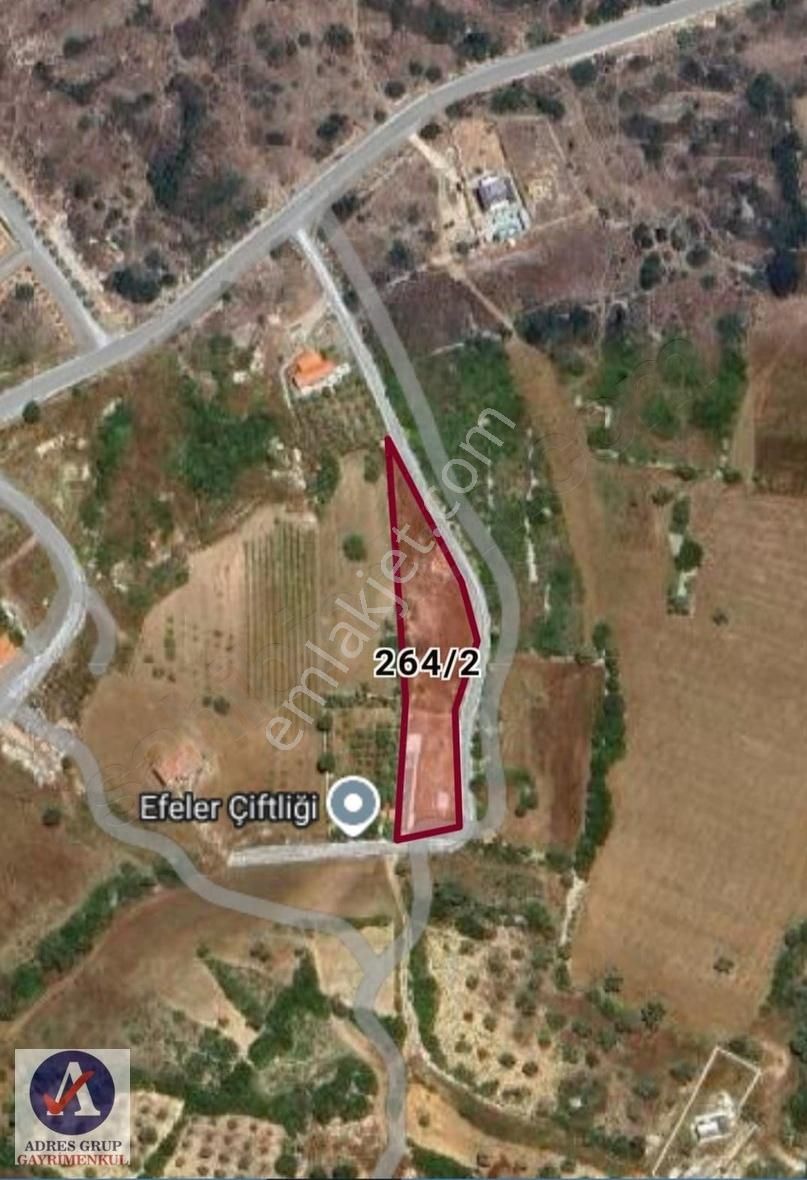 Çeşme Germiyanda Deniz Manzaralı Kadastro Yol Cepheli 1152 M2