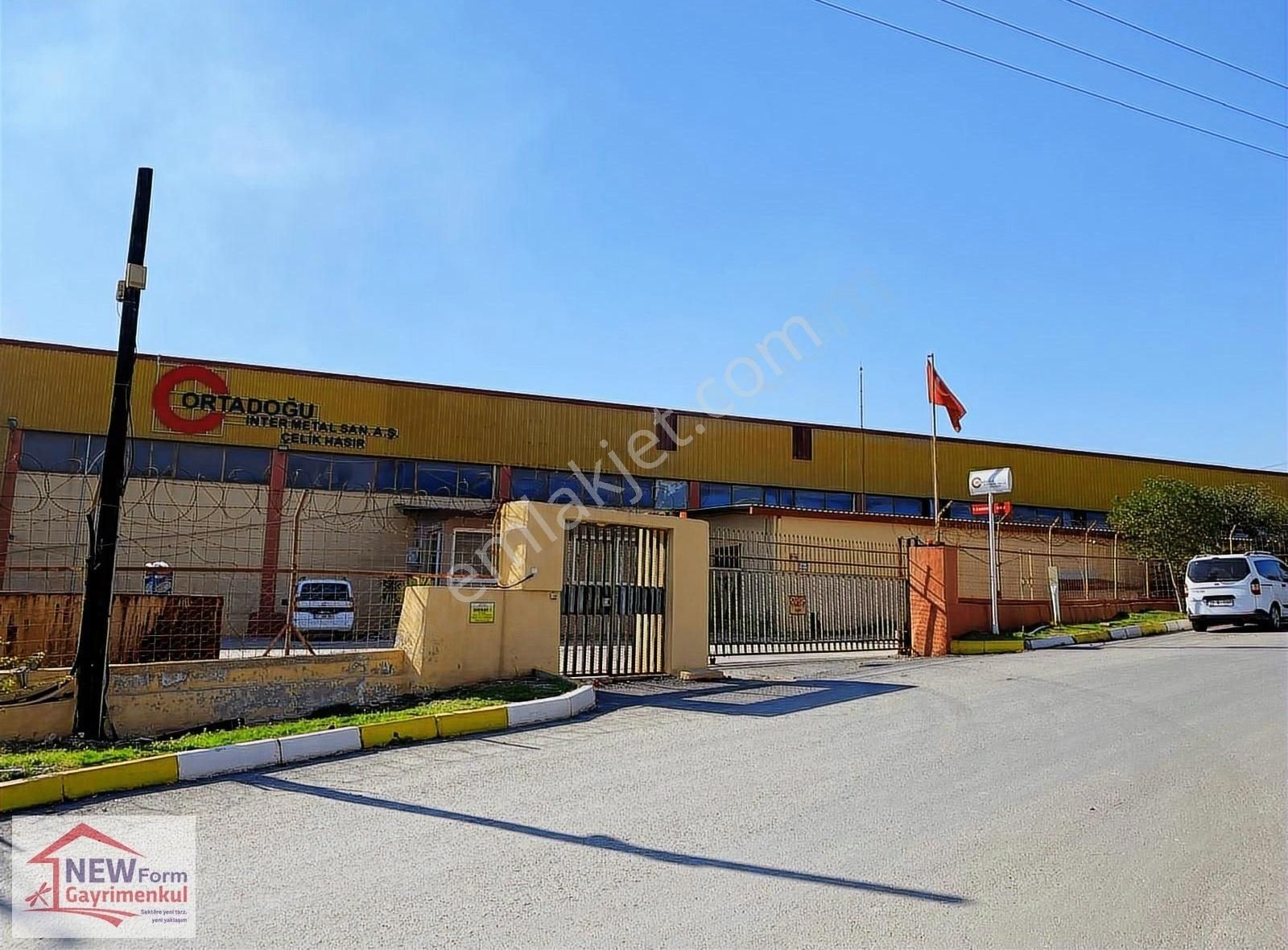 New Form'dan Akdeniz Nacarlı 1.osb'de 2300 M2 Kiralık Depo