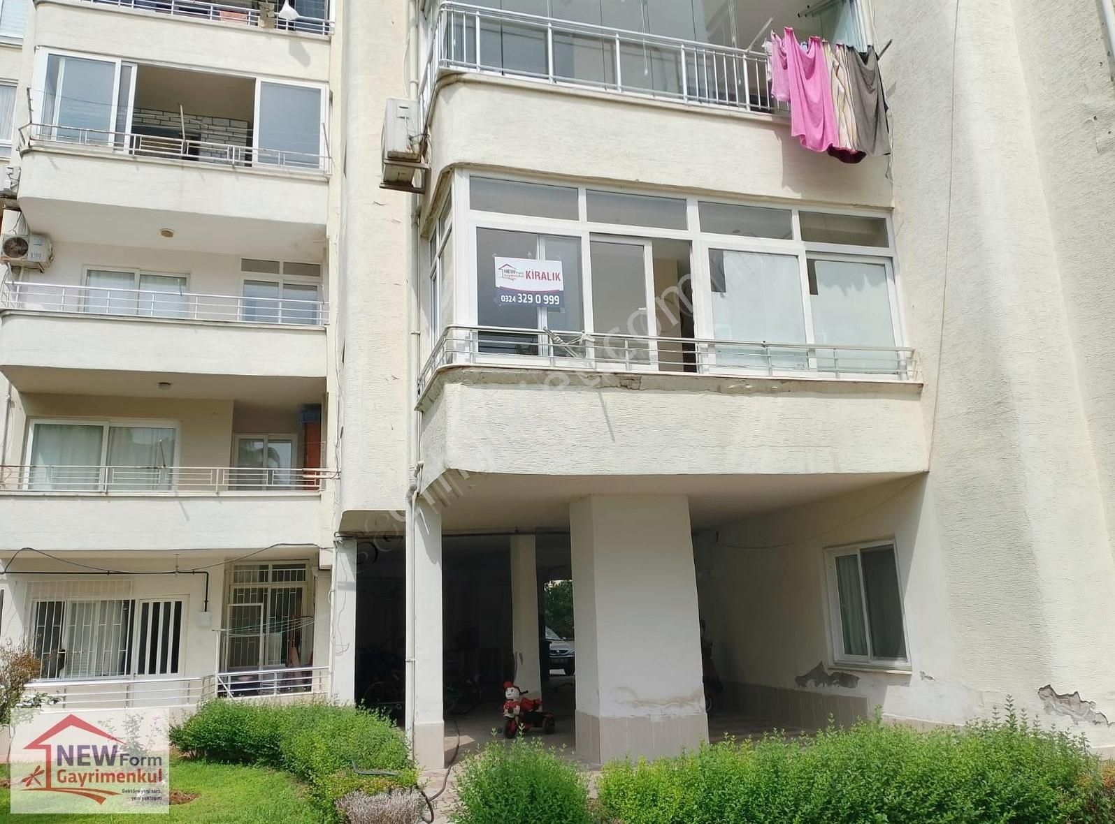 New Form'dan Mezitli'de Yüzme Havuzlu Sitede 1+1 Kiralık Daire