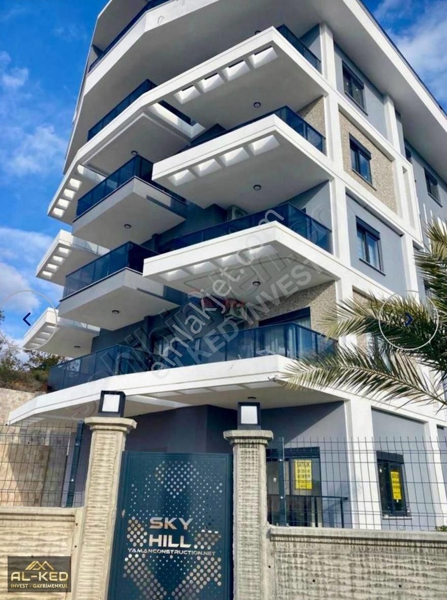 Alanya / Demirtaş Mahallesi Satılık Eşyalı 1+1 Deniz Manzaralı