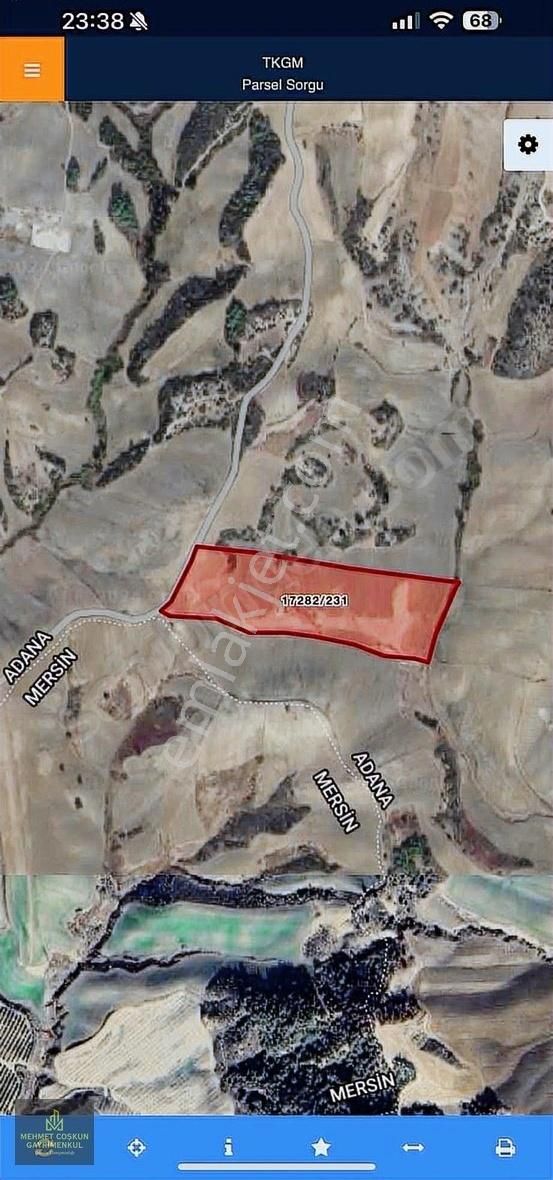 Çukurova Söğütlü Mevkisinde 2375 M2 Satılık Hisse