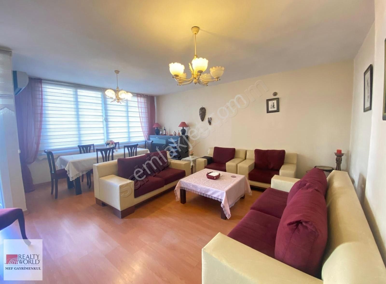 Rw Mef' Den Yenişehir Gazi Mh. Geniş Oturumlu 3+1 Satılık Daire
