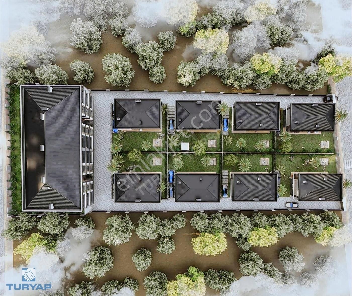 Nest Modern Projesinde 250m2 Müstakil Ve Bahçeli Ultra Lüx Villa