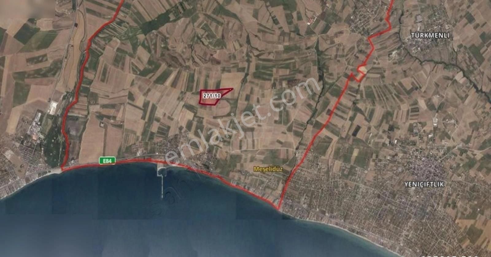 Marmaraereğlisi Çeşmeli 202 M2 Deniz Manzaralı Kelepir Arsa...