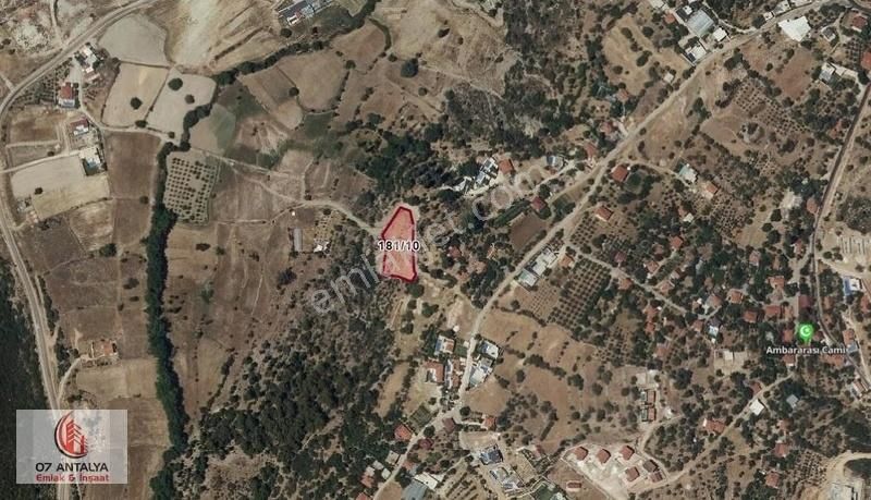 Kaş Sarıbelen Tek Tapu Satılık Tarla