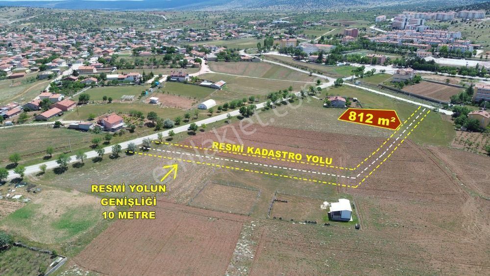 Konya / Akören / Tülce Mahallesinde 812 M² Müstakil Tapulu Konut İmarlı Arsa