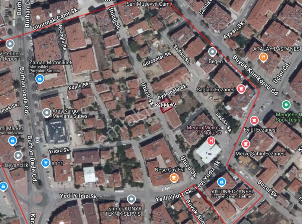 Sarıyakup'ta Satılık 161 M2 3 Kata İmarlı Çok Uygun Fiyatlı Arsa