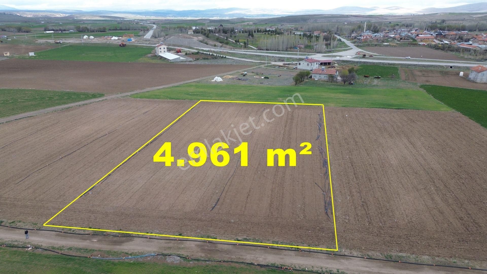 Konya / Akören / Çatören Mahallesinde 4.961 M² Müstakil Tapulu Tarla