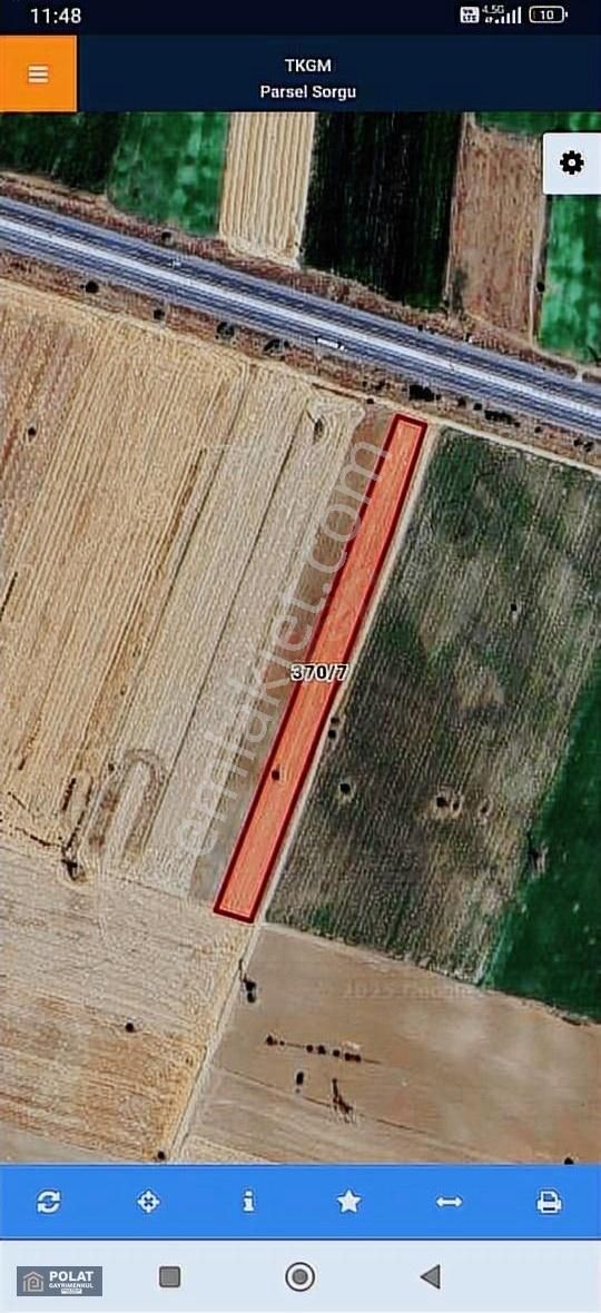Ağırnasta Bünyan Yoluna Sıfır Satılık Tarla