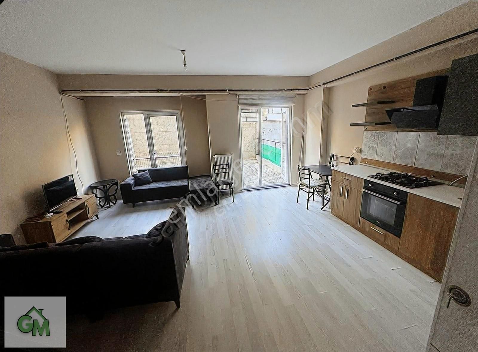 Gm'den Dumlupınar'da 2+1 Eşyalı Kiralık Bahçe Dubleksi